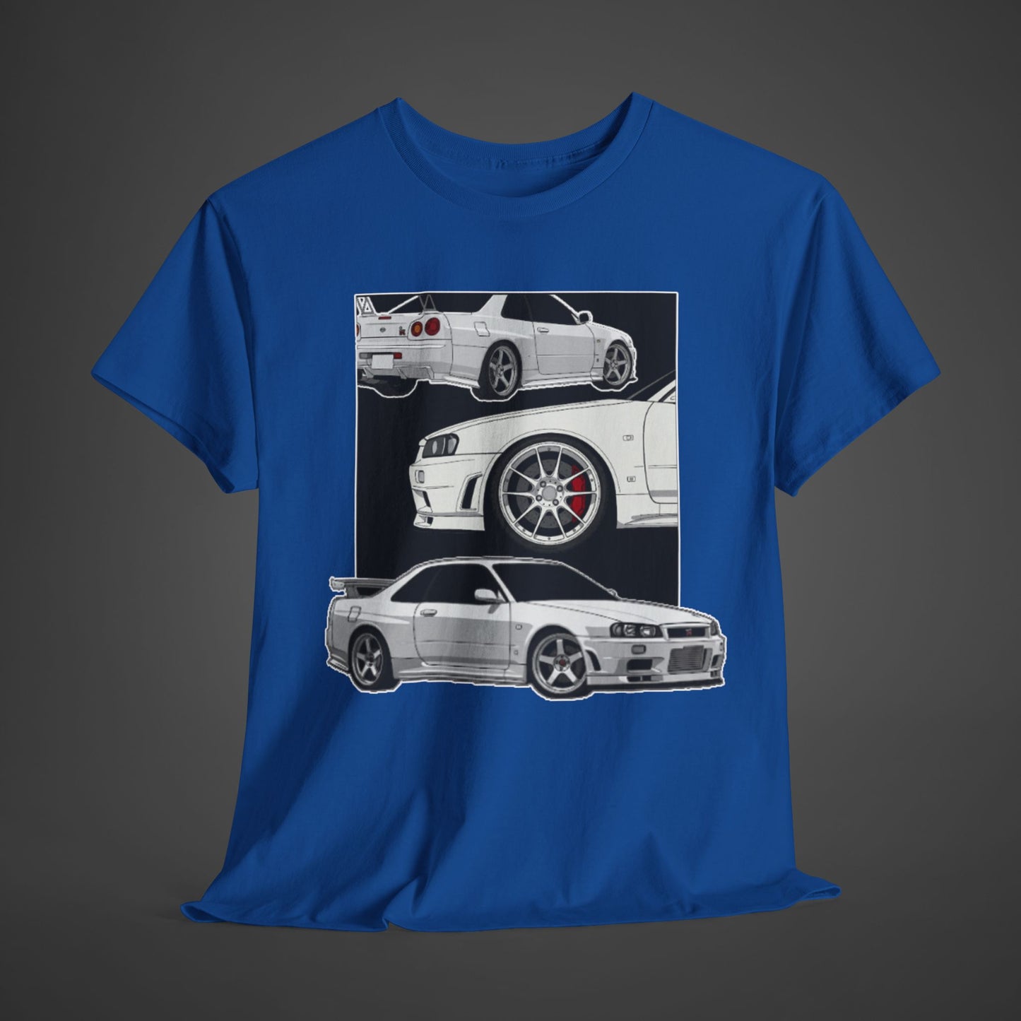 Vintage Trio Skyline R34 Design Tee