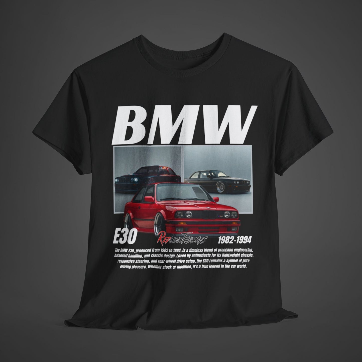 BMW 3 E30 T-Shirt -Street Icons