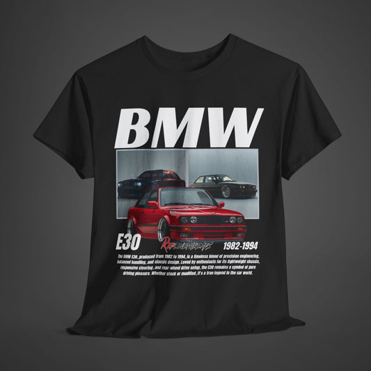 BMW 3 E30 T-Shirt -Street Icons
