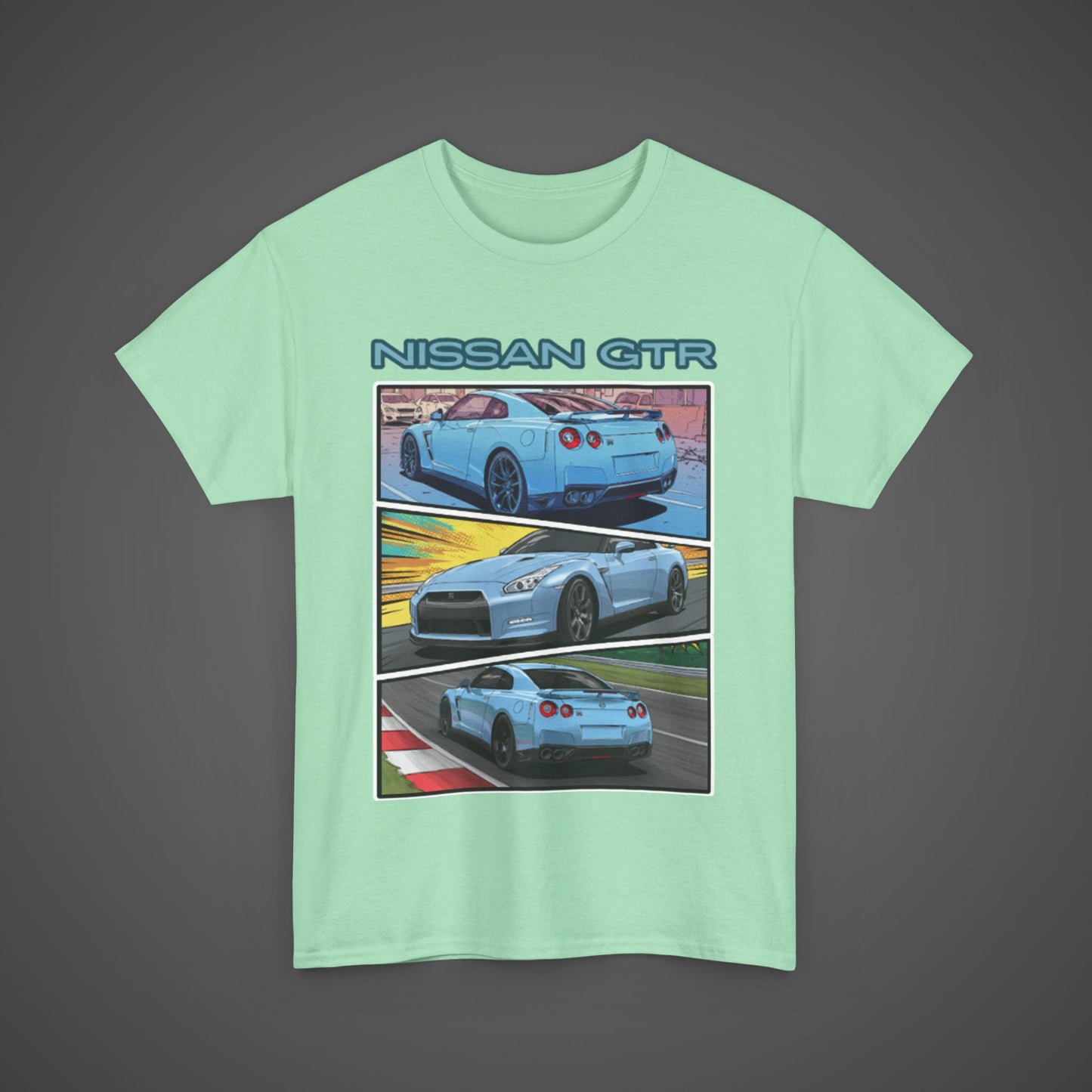 Nissan GTR Comic Tee - Vintage Streetwear