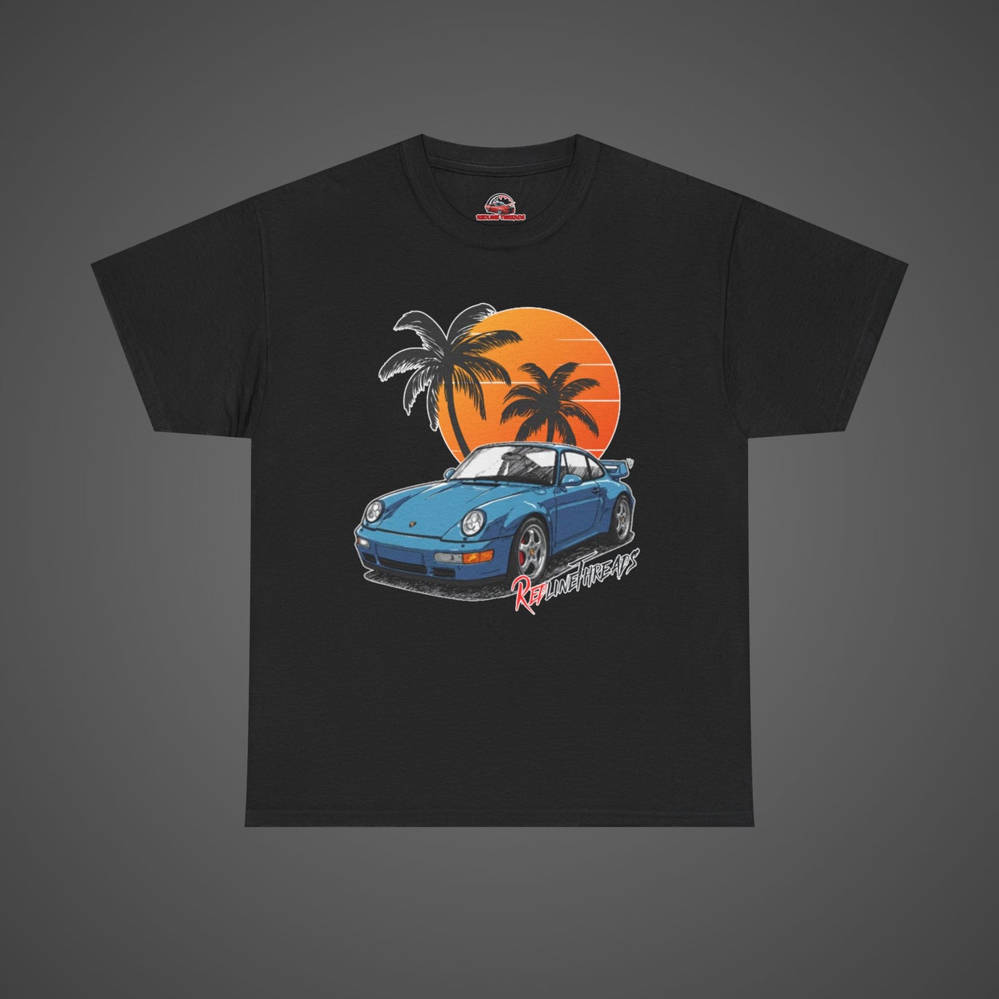 RedlineThreads Porsche Sunset Tee