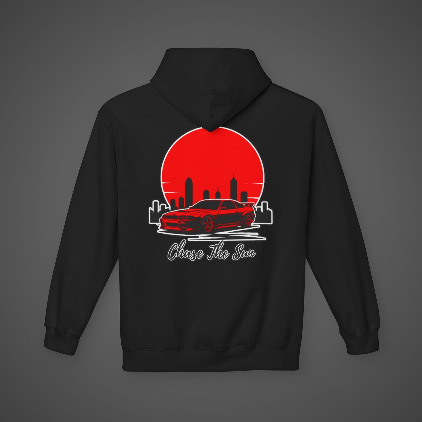 Chase The Sun Fleece Hoodie - Unisex Midweight Softstyle Lifestyle Apparel