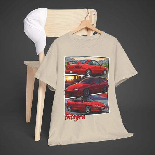 Integra Comic Panel Design - Vintage Streetwear